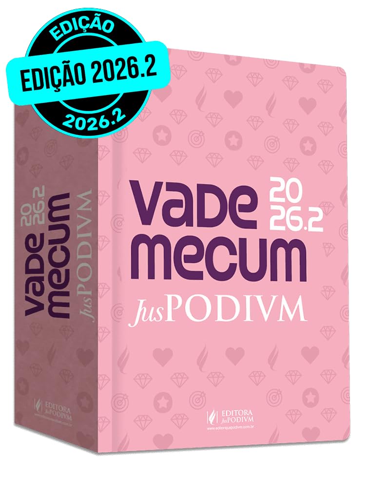capítulo por capítulo baixar Vade Mecum Juspodivm - 2º Semestre - Capa Rosa (2026)