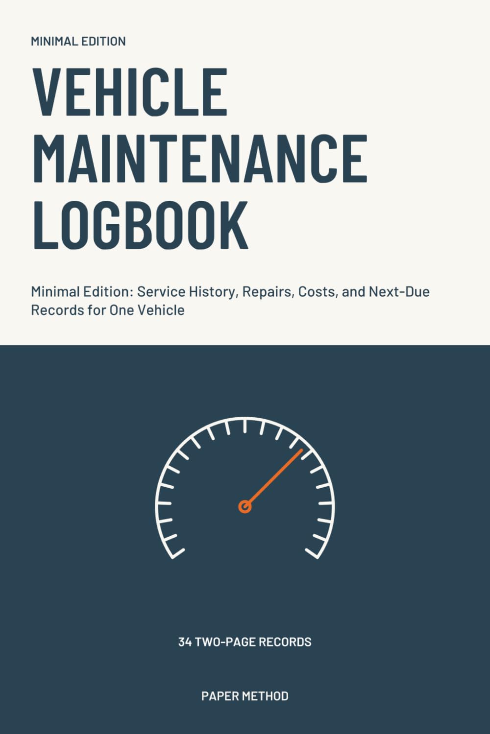 ler totalmente Vehicle Maintenance Logbook: Minimal Edition: Service History, Repairs, Costs, and Next-Due Records for One Vehicle