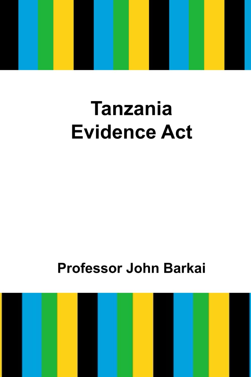 Tanzania Evidence Act baixar livro de graça