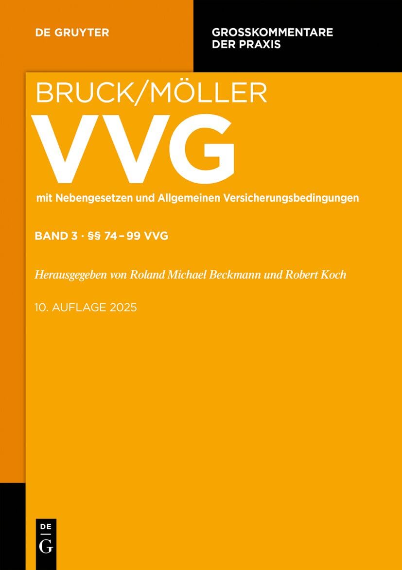 §§ 74-99 VVG (Großkommentare der Praxis) (German Edition) baixar livro de graça