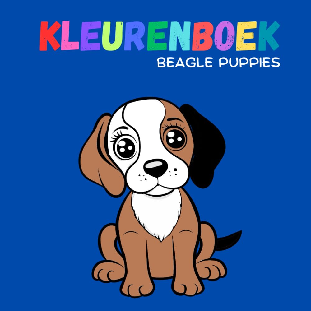 Kleurenboek Beagle puppies: Kleurboek voor kinderen vanaf 5 jaar. Deel 1 van 5. (Puppies Coloring Books) (Dutch Edition) baixar livro de graça