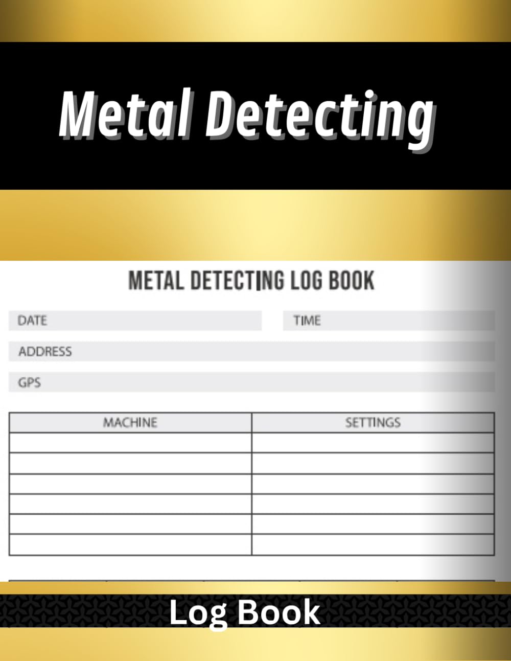 Metal Detecting Log Book: Document Your Metal Detecting Discoveries and Stories baixar o livro de graça