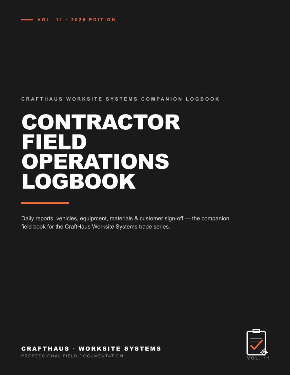 ler totalmente Contractor Field Operations Logbook: Daily Reports, Vehicles, Equipment, Materials & Customer Sign-Off