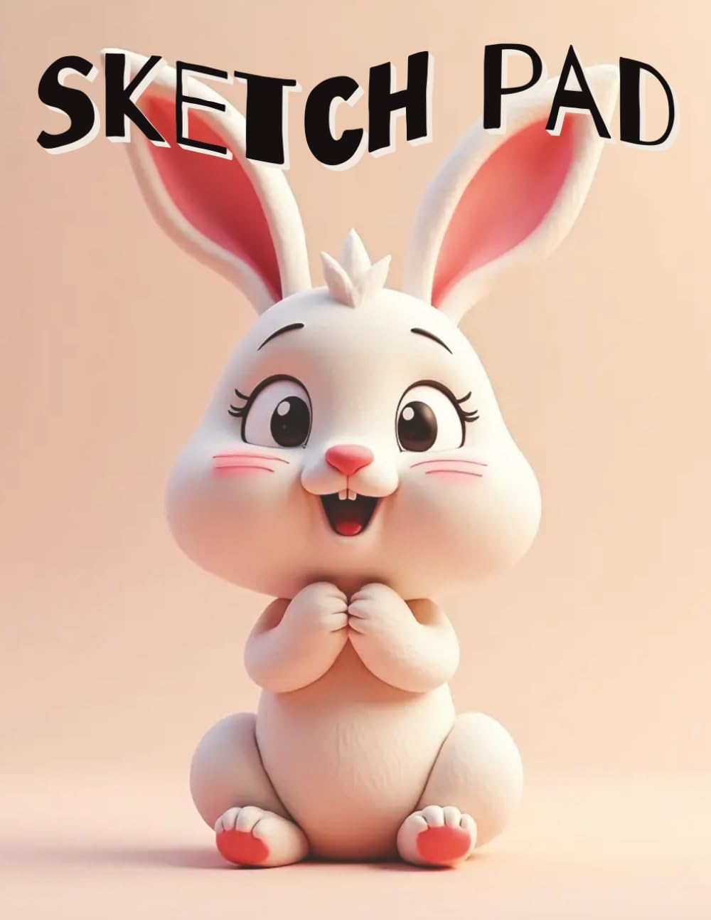 Bunny Sketch Book: Cute Rabbit Sketchbook for Drawing, Doodling & Creativity – Large 8.5 x 11 Blank Page Art Book for Kids, Teens & Bunny Lovers baixar o livro de graça