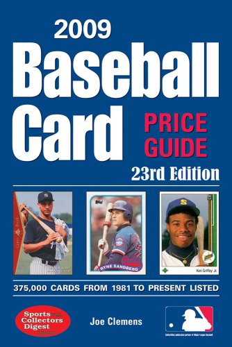 2009 Baseball Card Price Guide baixar o livro de graça
