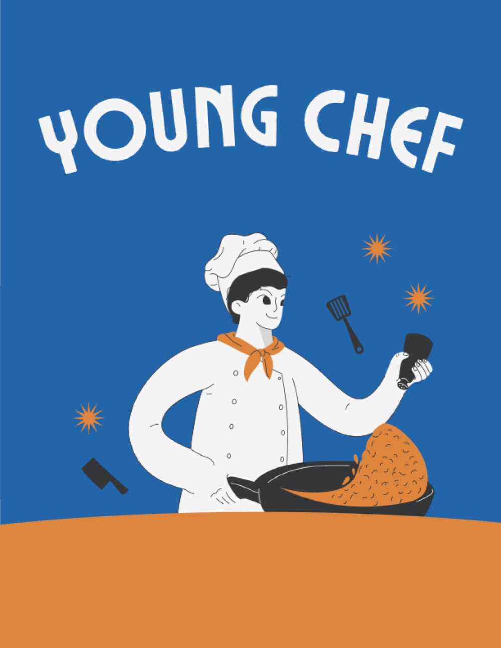 Young Chef - Cooking Recipe Notebook: Personal Cookbook and Blank Cooking Recipe Journal to Write In for your children, kids, son, daughter. baixar o livro de graça