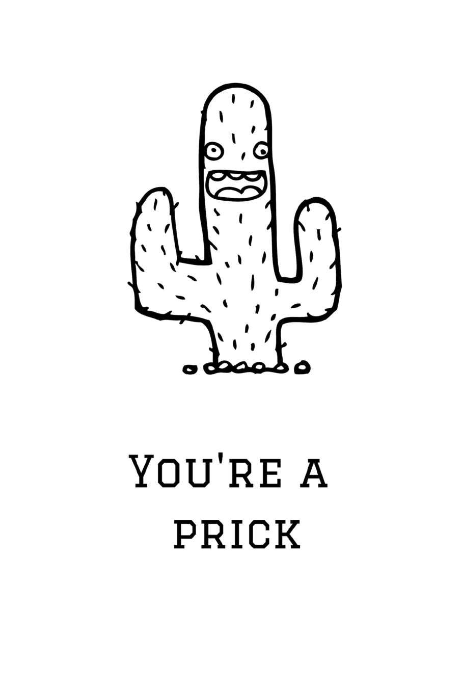 You're a Prick: Cactus Notebook, 110 Pages, 6' X 9' baixar livro de graça