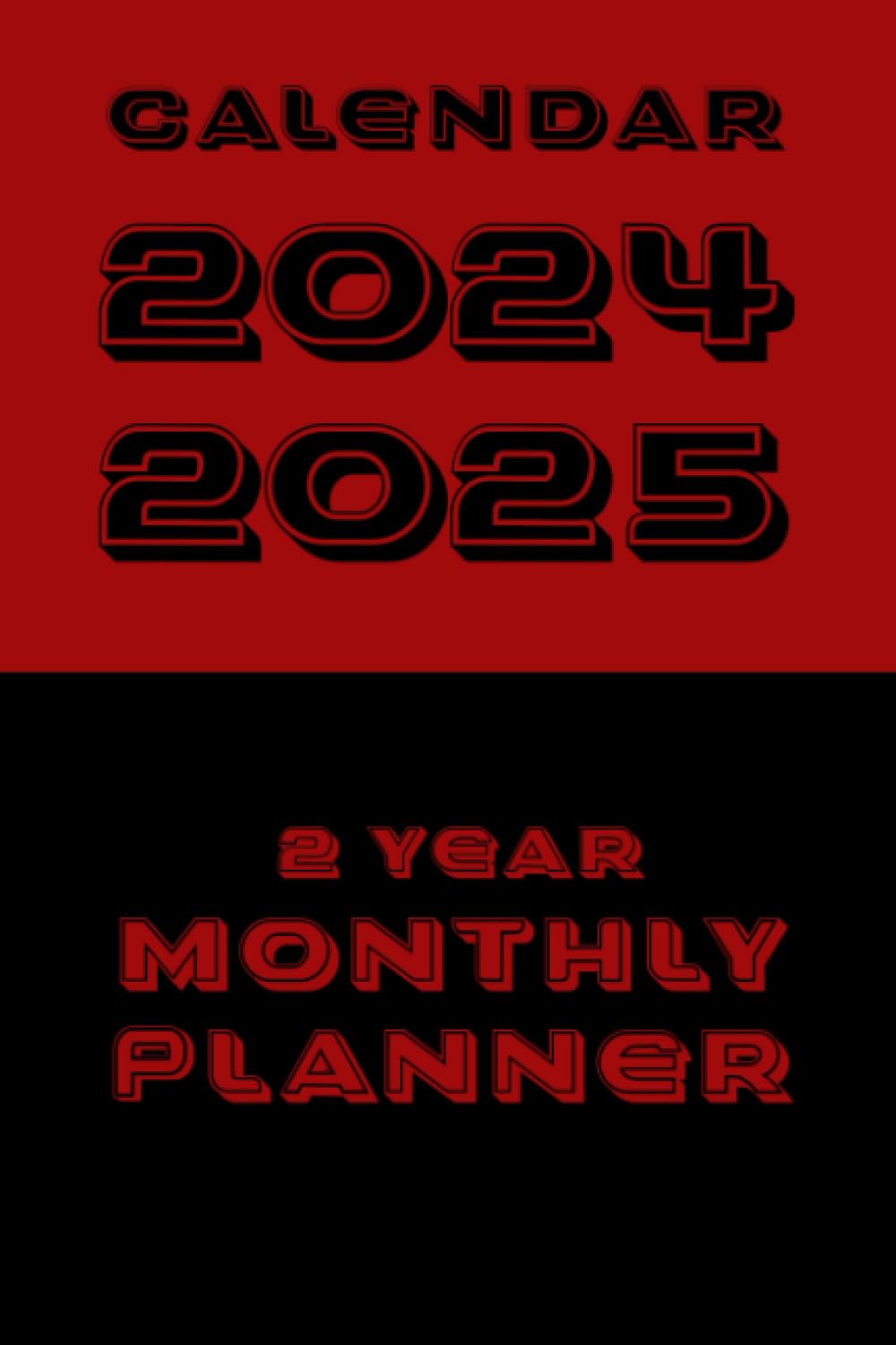 capítulo por capítulo baixar 2 YEAR CALENDAR 2024 2025 MONTHLY PLANNER: WITH NOTES SECTION AND ALPHABETICAL LAYOUT OF PAGES |EACH MEETING ONE YEAR IN ADVANCE |FOR ACADEMIC, BUSINESS, MIXED-MEDIA, ADULTS