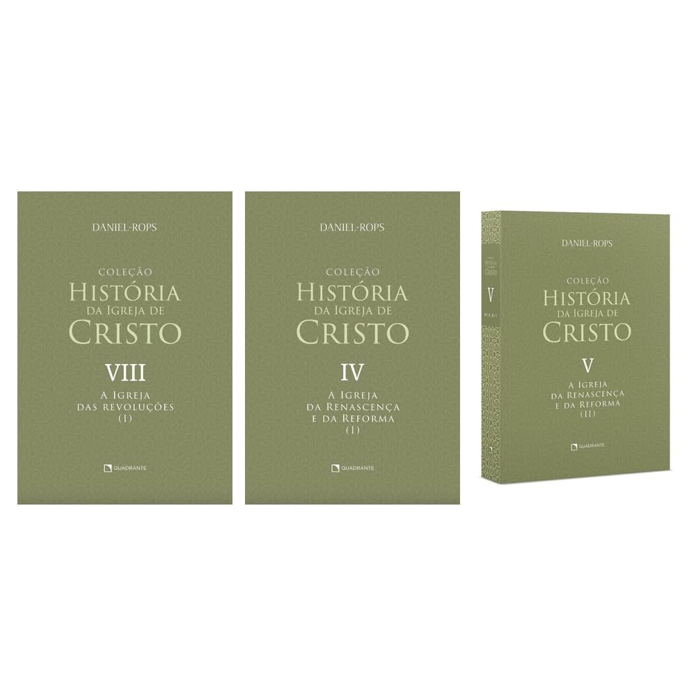 Kit A Igreja Vol. VIII + A Igreja Vol. IV + A Igreja da renascença Vol. V baixar livro de graça