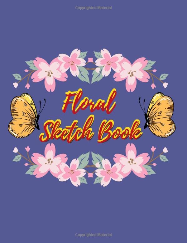 Floral Sketch Book: Sketch book Notebook for Drawing, Painting,Writing,Sketching and Doodling for kids 120 Pages,Large size (8.5x11 in) baixar o livro de graça