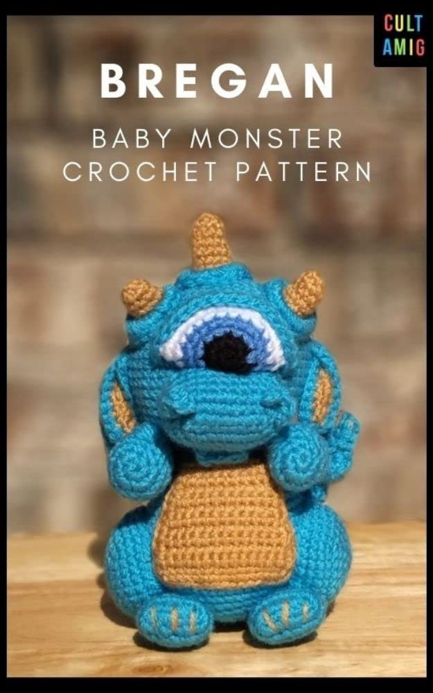 Bregan Baby Monster Cult Amigurumi Pattern: Five Inch Crochet Animal Pattern (English Edition) baixar livro de graça