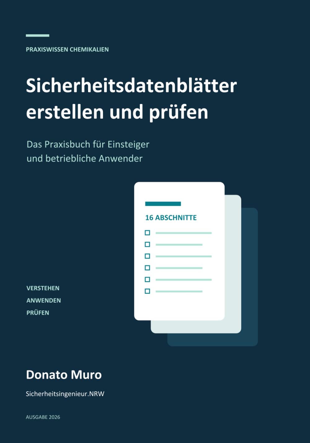 capítulo por capítulo baixar Sicherheitsdatenblätter erstellen und prüfen: Das Praxisbuch für Einsteiger und betriebliche Anwender (German Edition)
