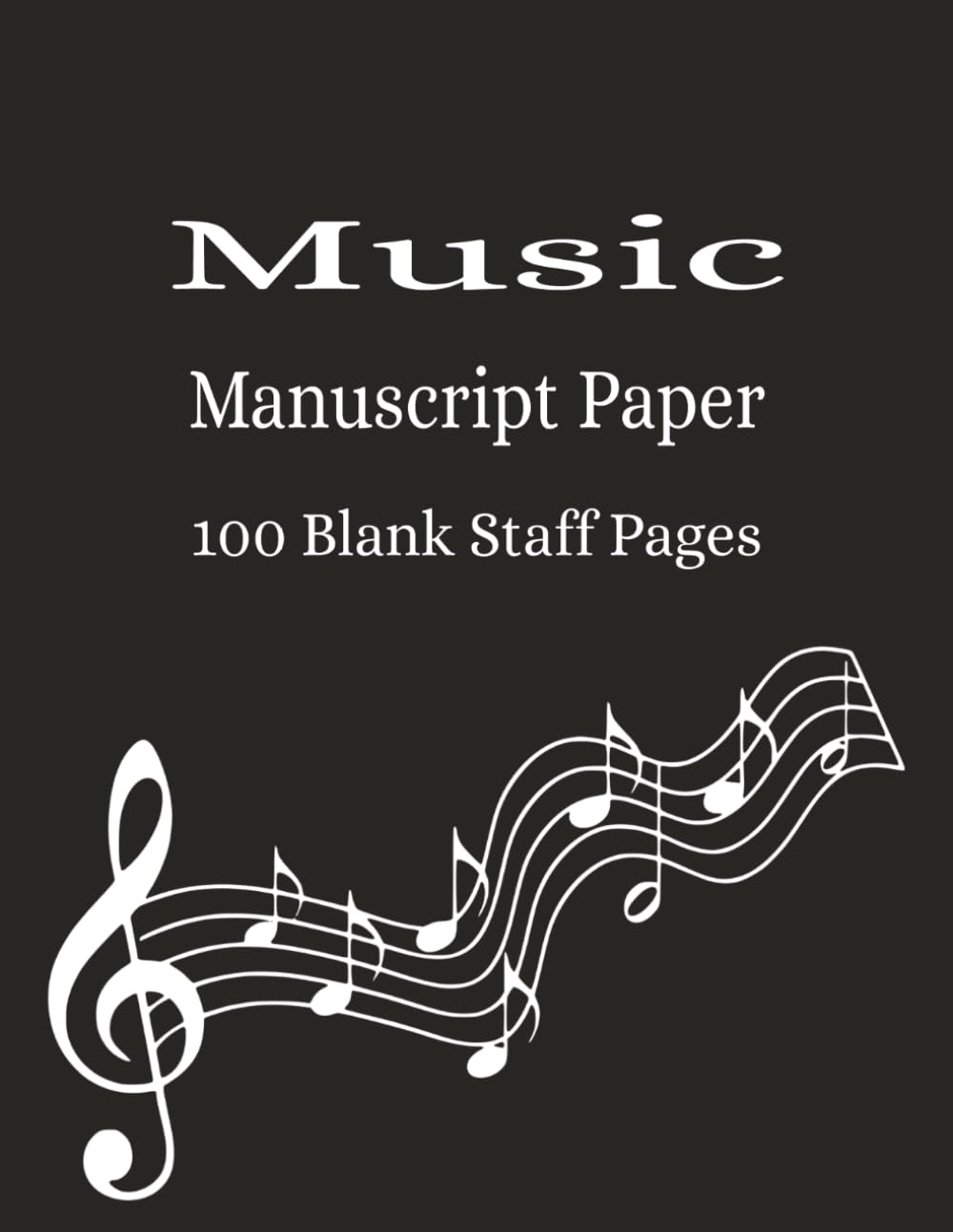 ler totalmente Music Manuscript Paper: Blank Sheet Music Notebook | Staff Paper Notebook | Staff Manuscript Pad | 100 Pages | 8.5x11 inches
