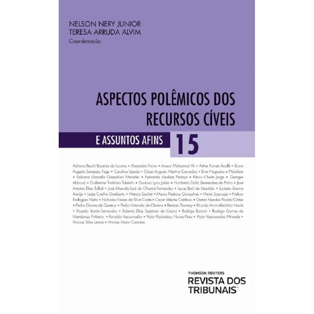 capítulo por capítulo baixar Aspectos Polêmicos Dos Recursos Cíveis - Volume 15