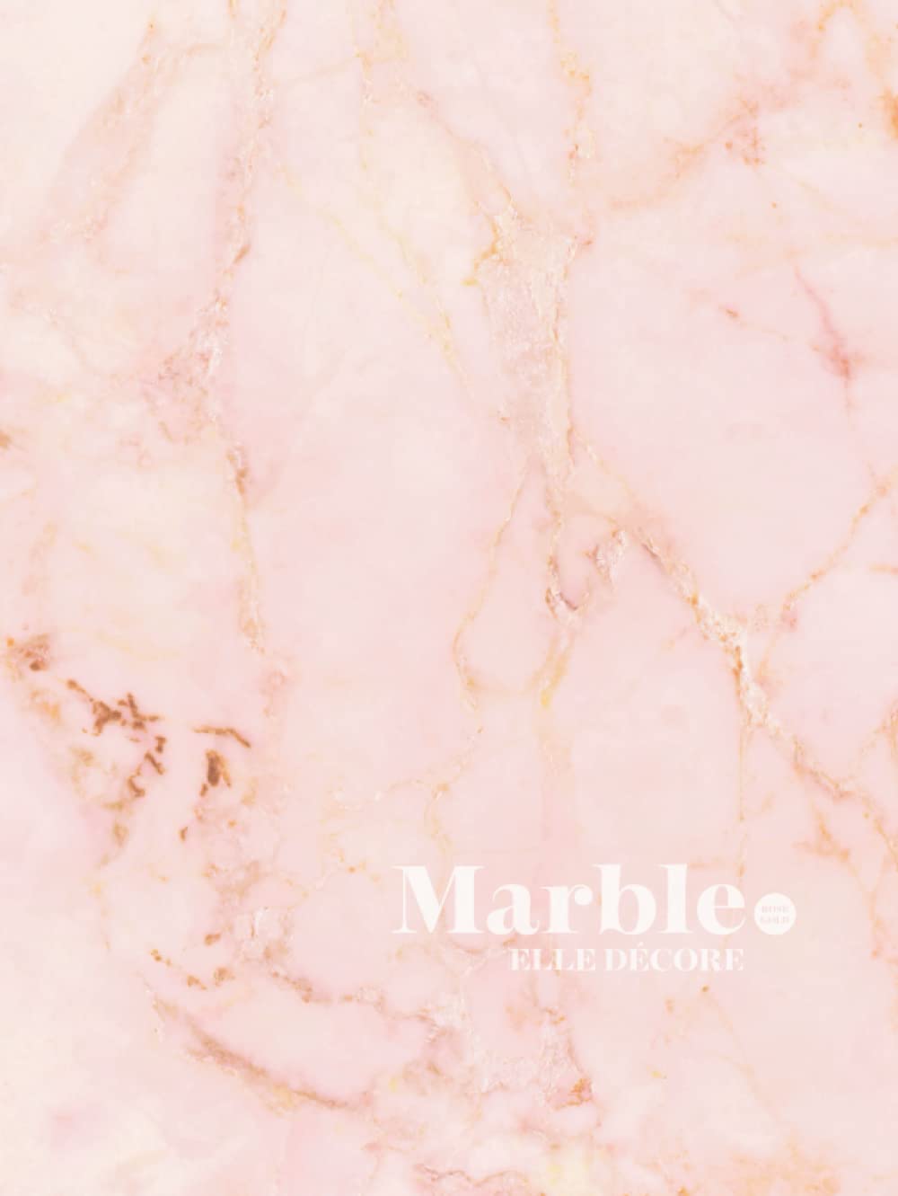 ler totalmente Marble - Rose Gold Coffee Table Book for Decorative Display | Ideal for Stacking, Home Styling, and Interior Design Staging: Elevate Aesthetic... Books - Minimal Internal Layout (matériaux)