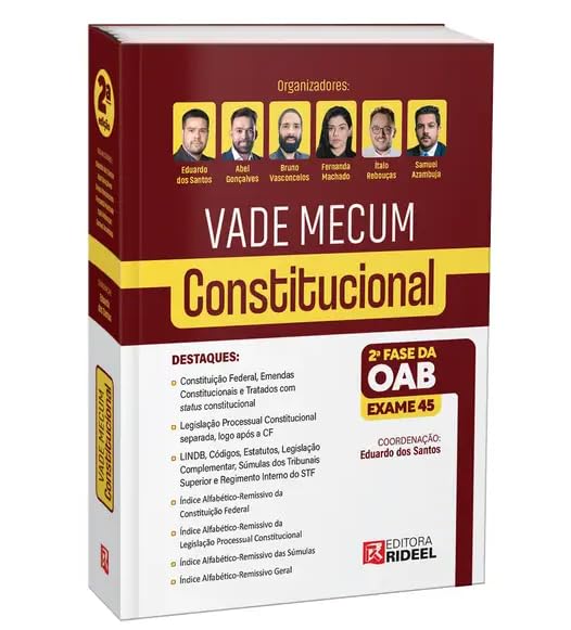 capítulo por capítulo baixar vade Mecum Constitucional - 2ª fase da OAB – EXAME 45