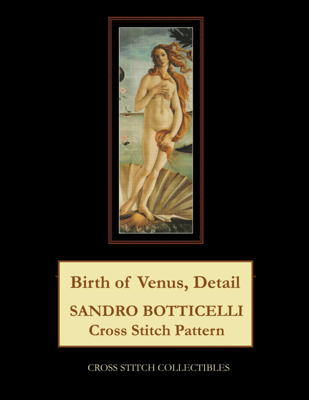 Birth of Venus, Detail: Sandro Botticelli Cross Stitch Pattern