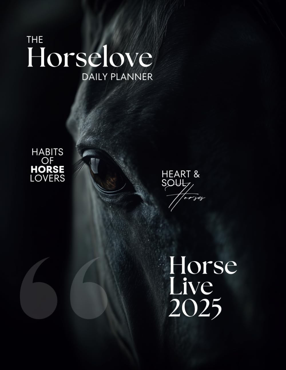 The Horselove daily Planner 2025, Big size: 8,5 x 11 in.: Magazine Style Calendar for Equestrians baixar o livro de graça
