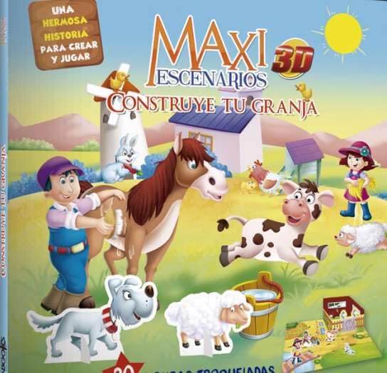CONSTRUYE TU GRANJA (MAXI ESCENARIOS)