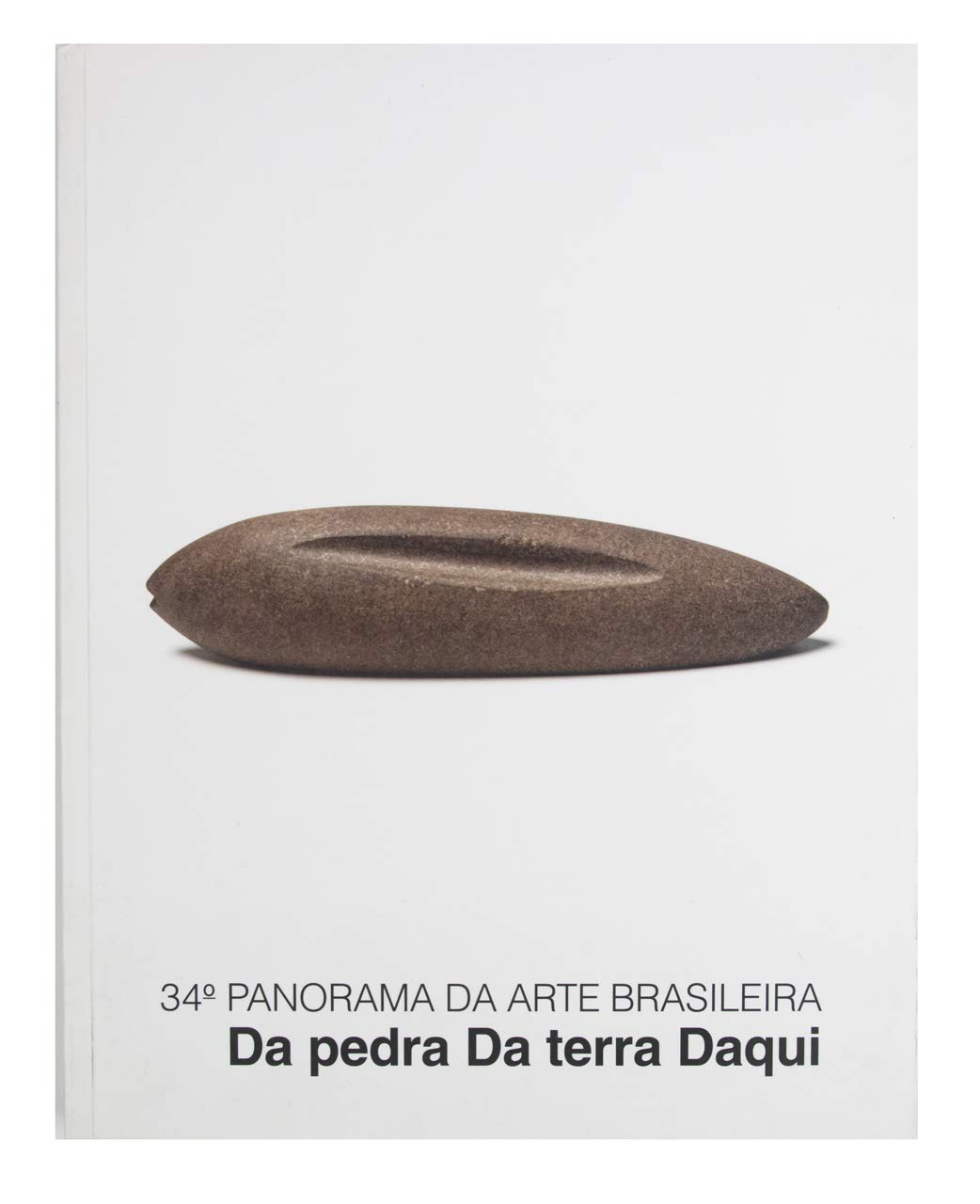 ler totalmente 34ª Panorama da Arte Brasileira Da pedra Da terra Daqui, (Português e Inglês), Capa Comum, Edição 2015, MAM São Paulo