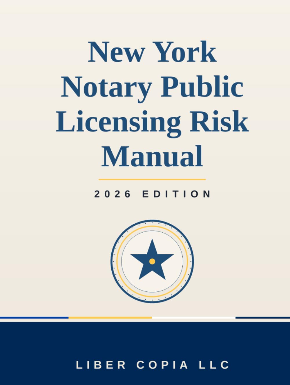 New York Notary Public Licensing Risk Manual: 2026 EDITION baixar o livro de graça