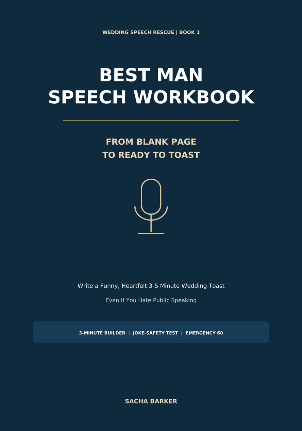 Best Man Speech Workbook: Write a Funny, Heartfelt 3-5 Minute Wedding Toast - Even If You Hate Public Speaking baixar livro de graça