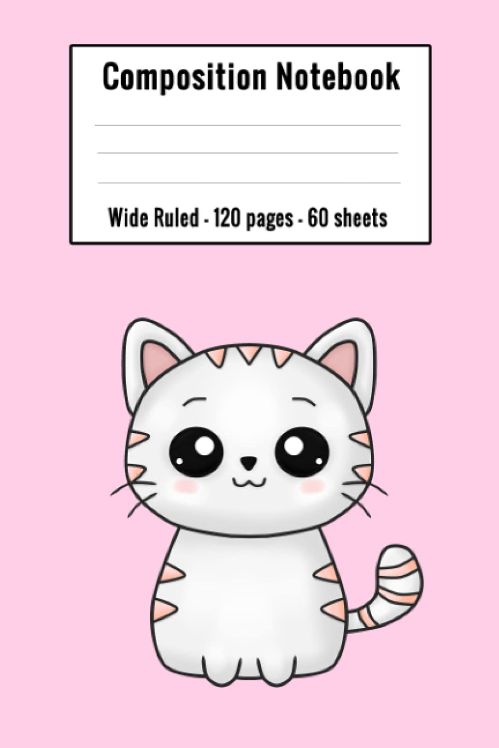 ler totalmente Composition Notebook: cute notebooks for school for teen girls | cat composition notebook wide ruled