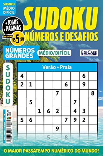 Sudoku Números E Desafios Ed 129