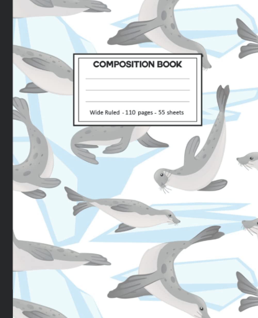 Composition Notebook: Wide Ruled: 110+ Lined Pages Writing Journal: Sea lions Theme baixar livro de graça