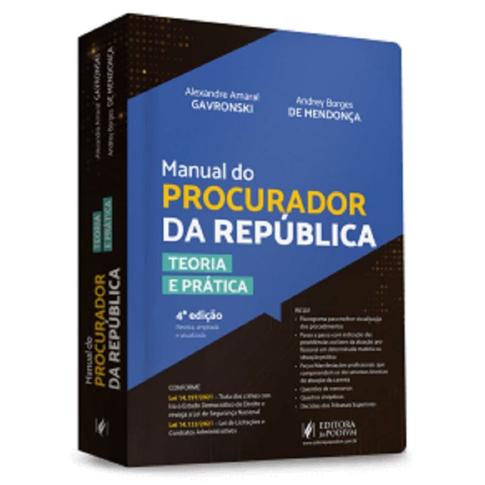 capítulo por capítulo baixar Manual do Procurador da República