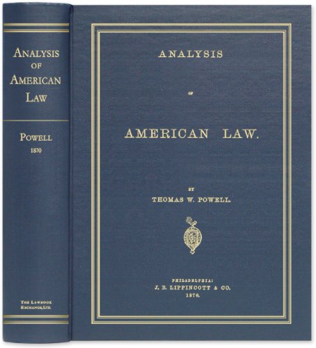 Analysis of American Law baixar o livro de graça