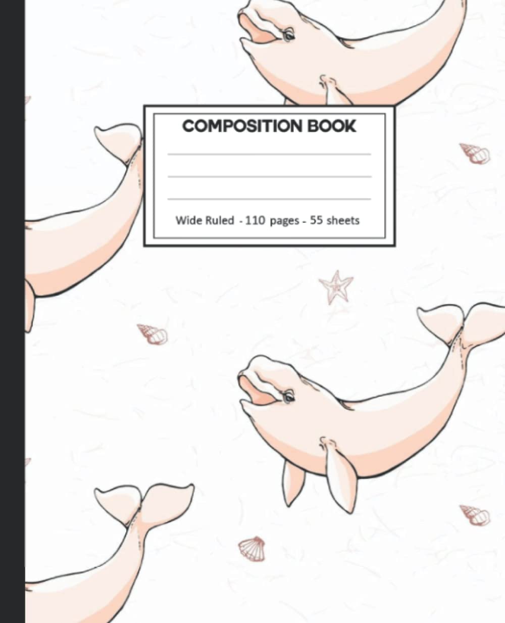 ler totalmente Composition Notebook: Beluga whale Wide Ruled Blank Lined Composition Book Journal (7.5 x 9.25 in) Cute Notebooks for Girls Teens Kids School Planner Diary Writing Notes.