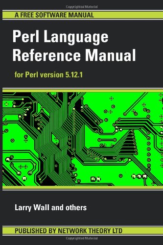 ler totalmente Perl Language Reference Manual - For Perl Version 5.12.1