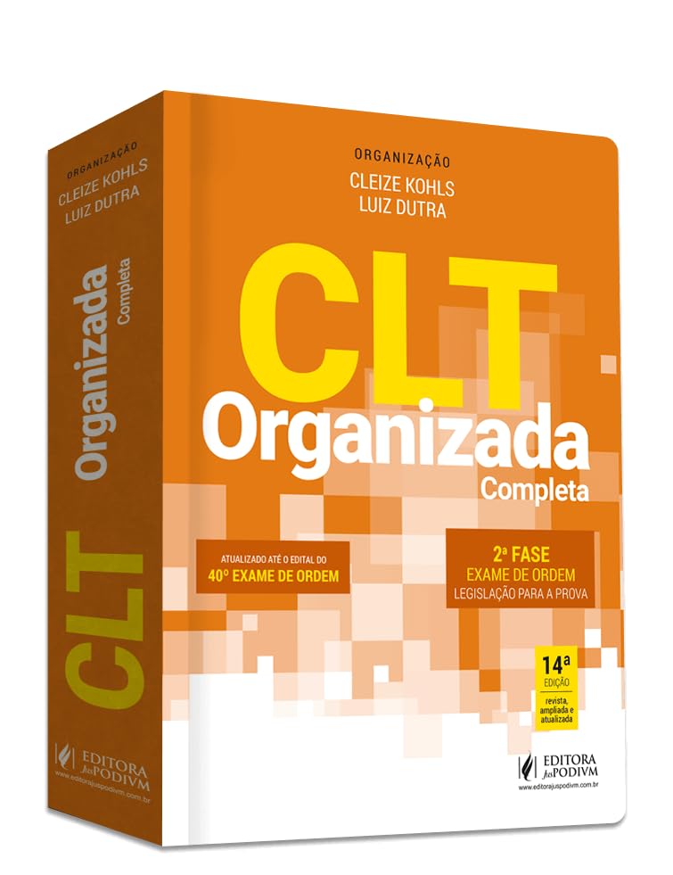 CLT Organizada - 40º Exame de Ordem baixar o livro de graça