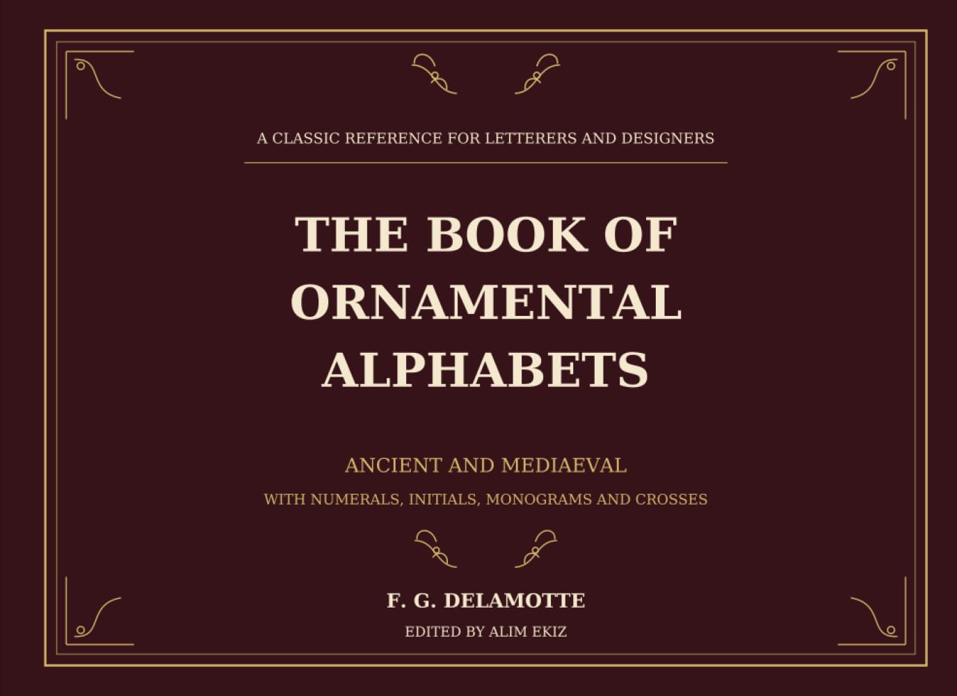 ler totalmente The Book of Ornamental Alphabets