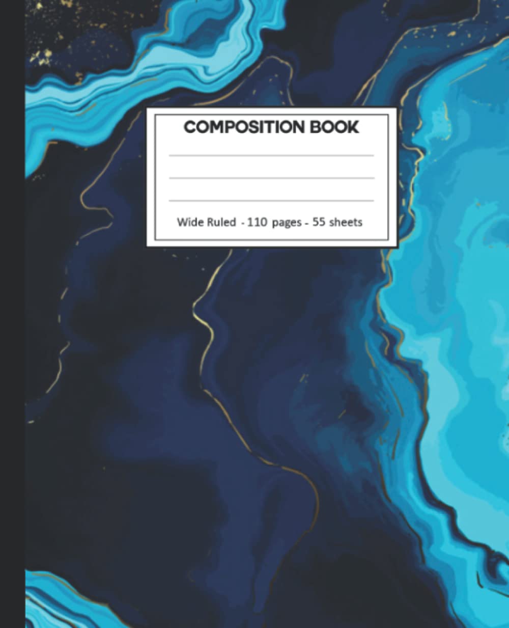 capítulo por capítulo baixar Composition Notebook: Composition Notebook with Blue Liquid Marble for School.