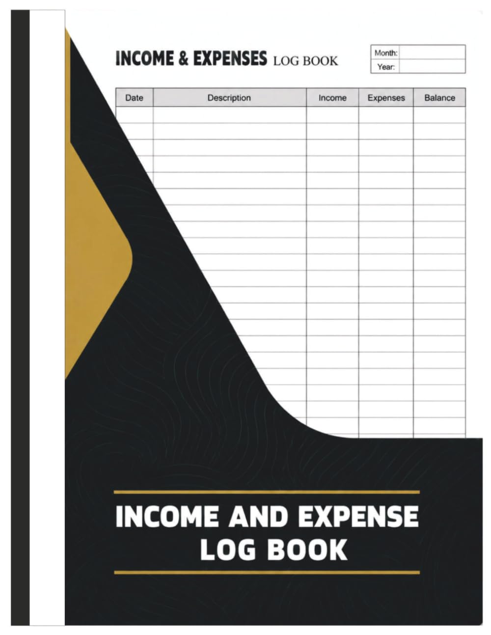 Income and Expense Log Book: Daily Ledger, Monthly Summary, Bill Payment Tracker, Categories Reference, Tax Deductible Column & More baixar livro de graça