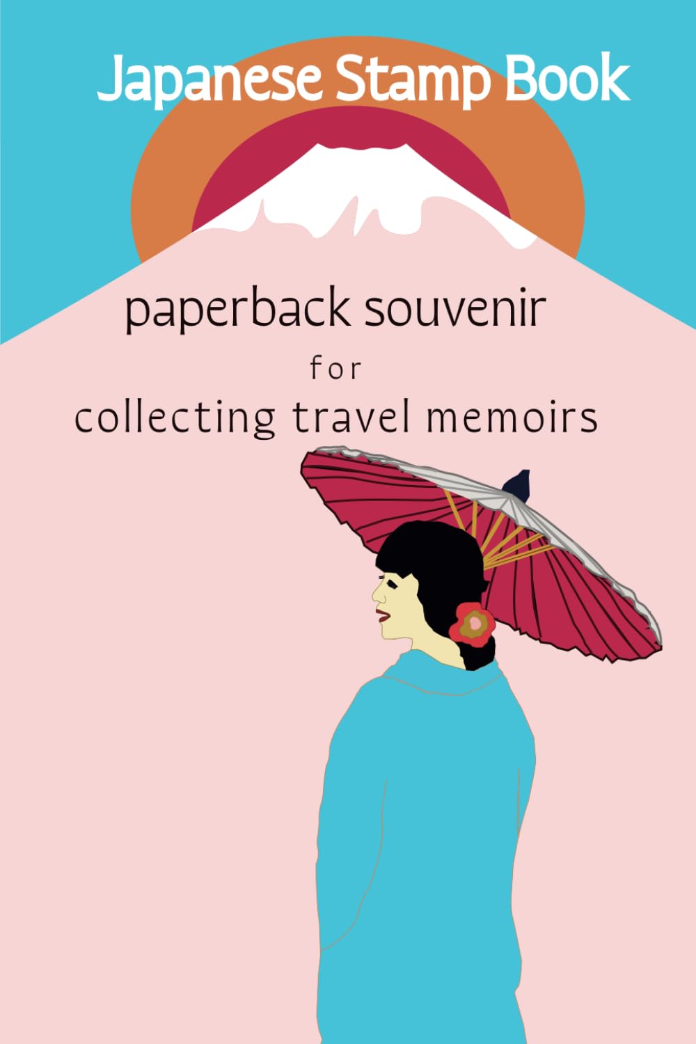 Japanese Stamp Book: paperback souvenir for collecting travel memoirs from Japan.: Handy size 4x6, 62 pages. Writing your own Asian Tale with all the Adventures. baixar livro de graça
