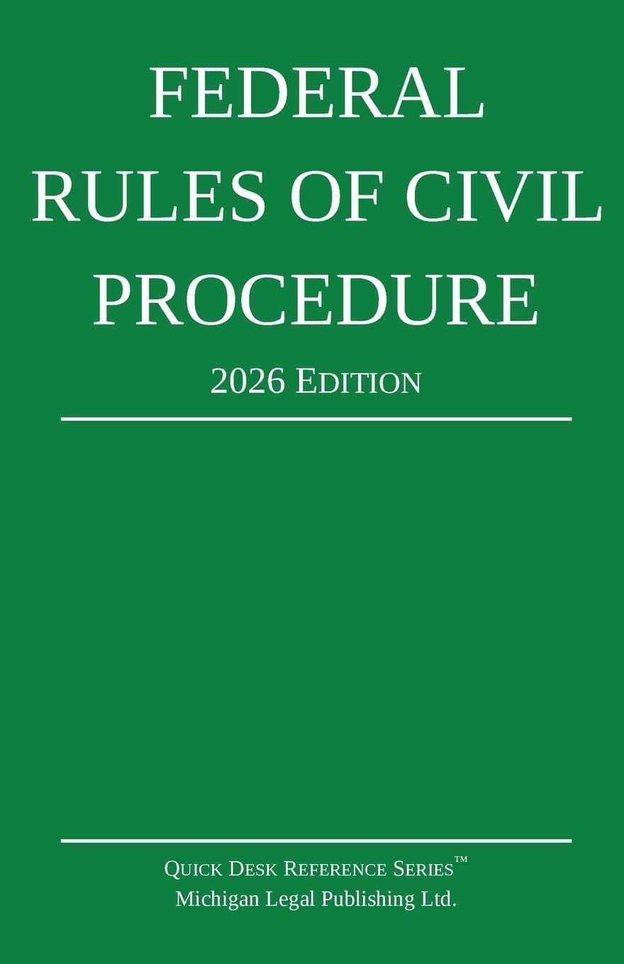 ler totalmente Federal Rules of Civil Procedure; 2026 Edition: With Statutory Supplement