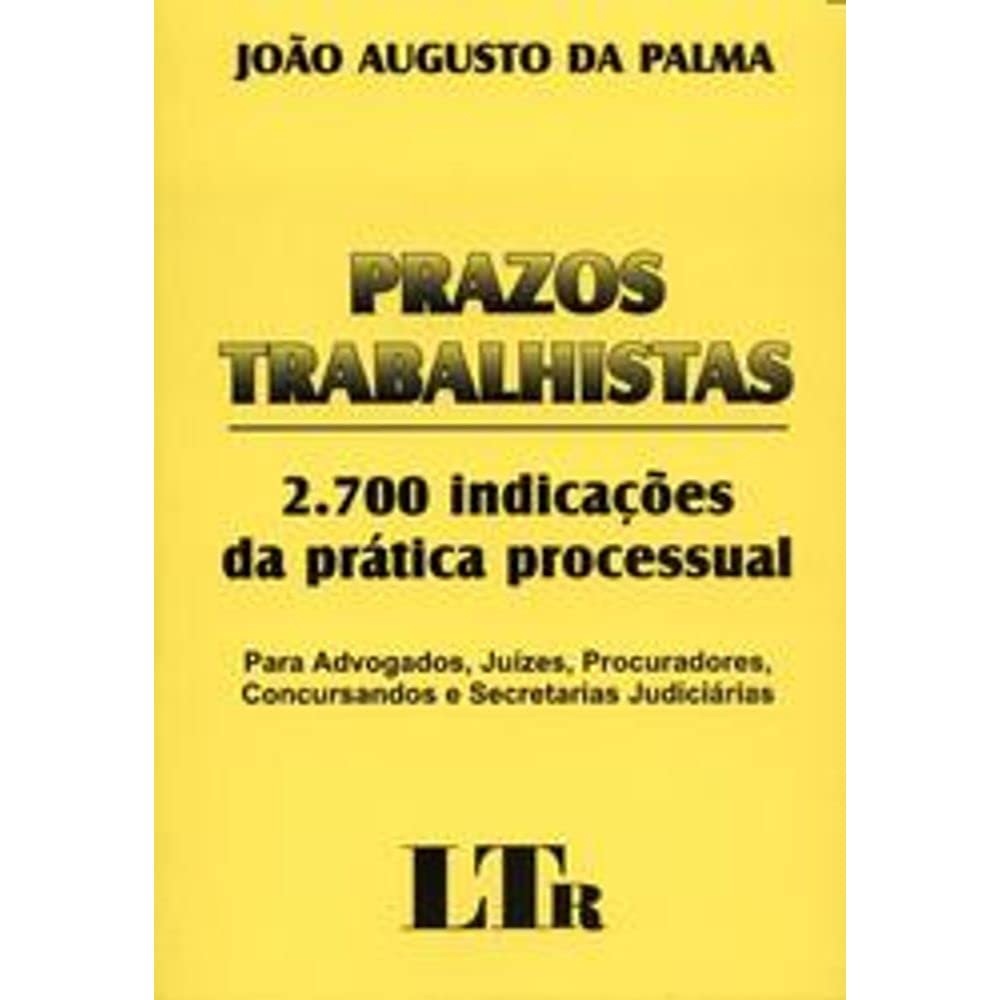 ler totalmente Prazos Trabalhistas