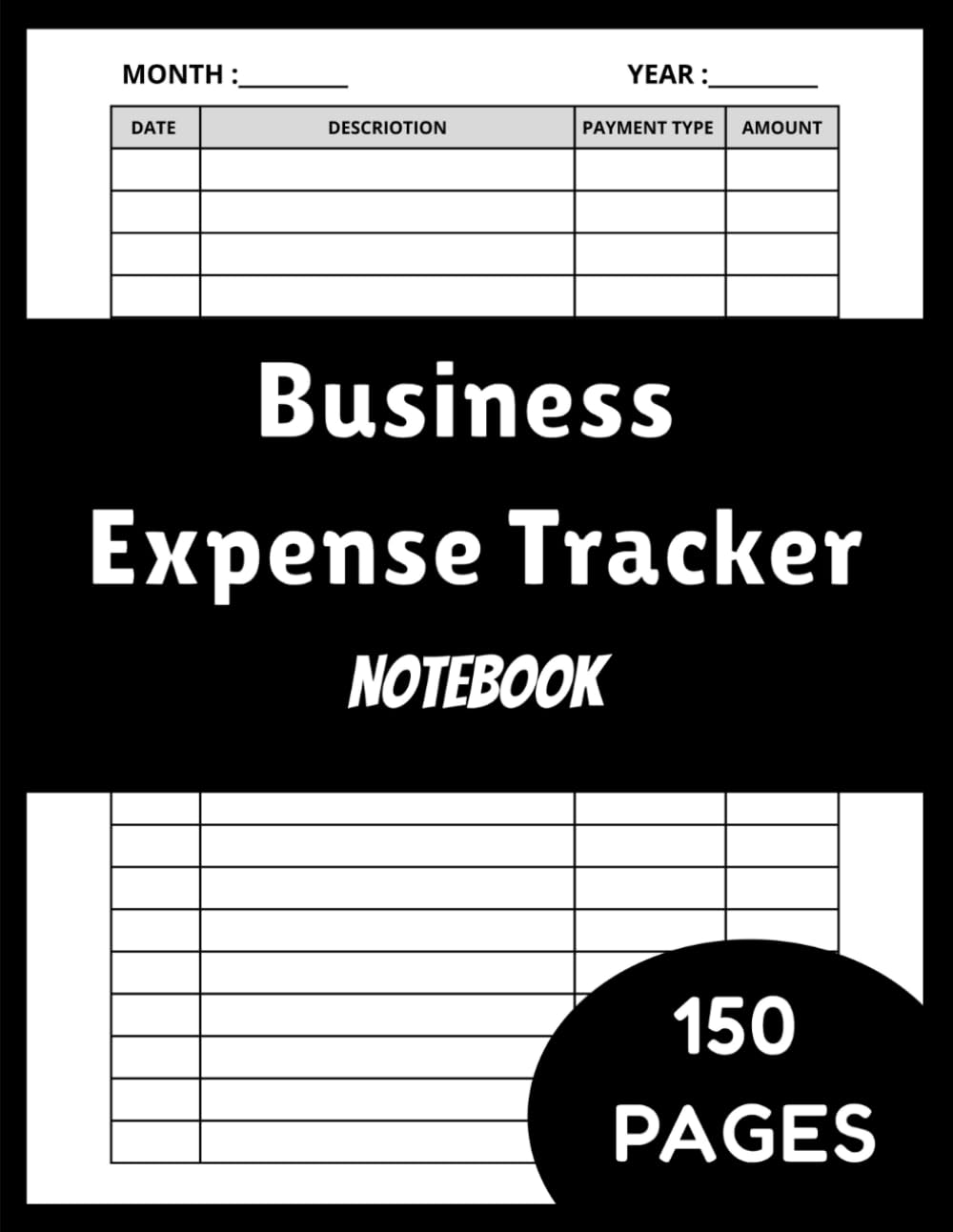 Business Expense Tracker Notebook: Large Print Daily Spending Tracker, Bill Organizer Log Book, Budget Planner & Money Management Ledger for Small... and Personal Use (150 Pages 8.5x11 Inches) baixar o livro de graça