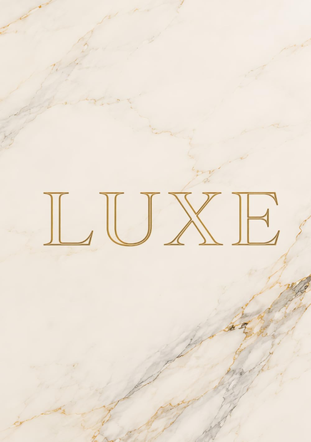 LUXE: A Gold-Veined Marble Decorative Book for Coffee Table Styling baixar livro de graça