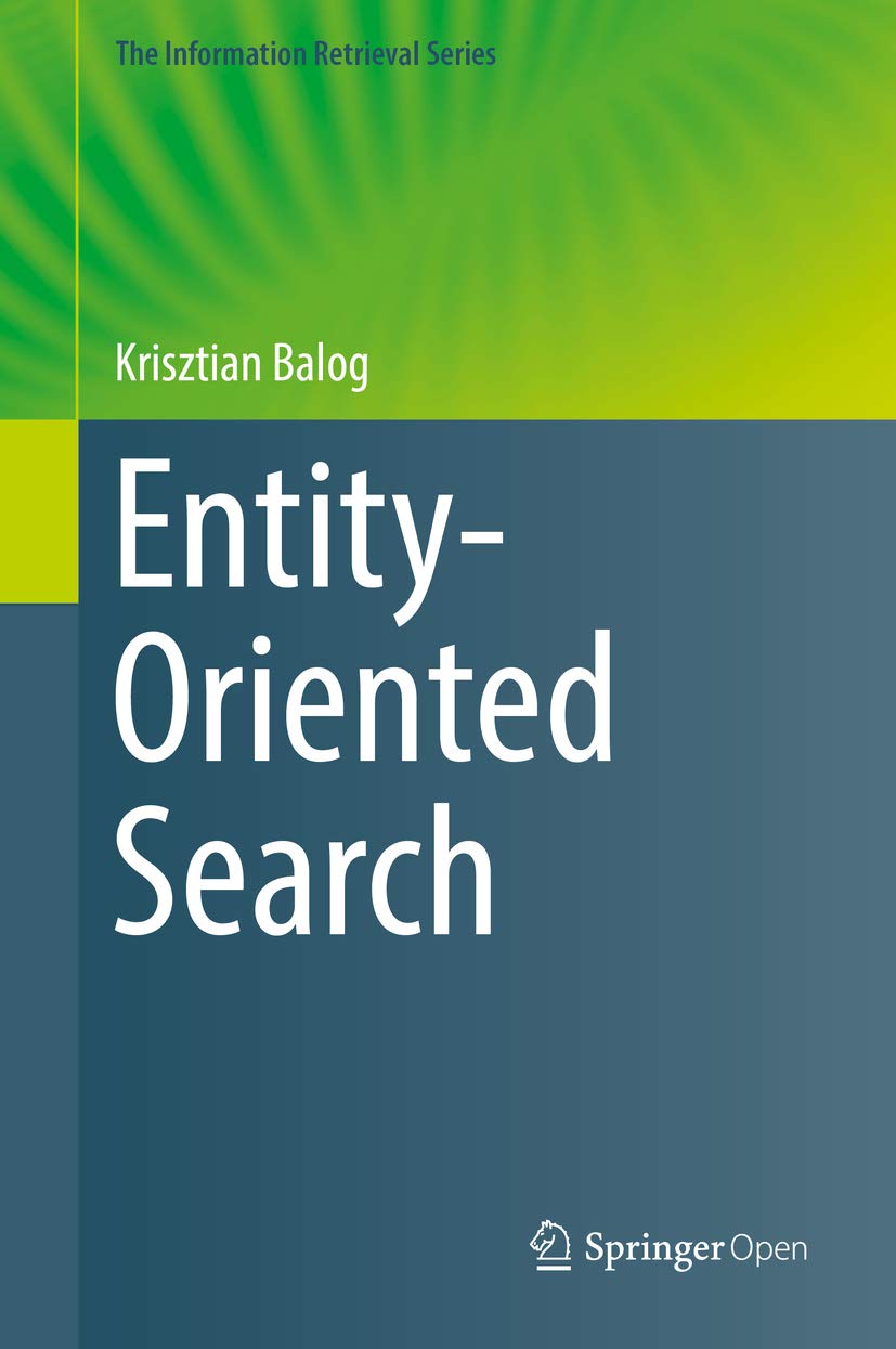 ler totalmente Entity-Oriented Search (The Information Retrieval Series Book 39) (English Edition)