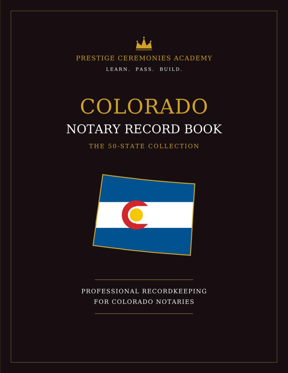 Colorado Notary Journal Log Book: Professional Notarial Record Book for Recording Notary Acts, Signatures, Identification & Fees baixar o livro de graça