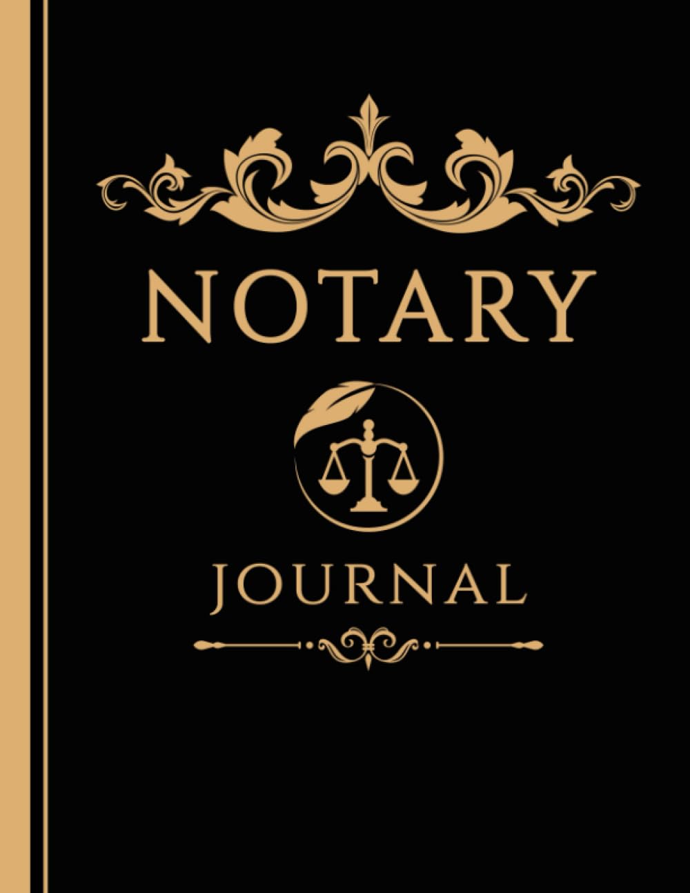 Notary Journal: Official Public Notary Log Book to Record 200 Notarial Acts | Useful for Notaries and Signing Agents | For Women | Black-Gold baixar o livro de graça