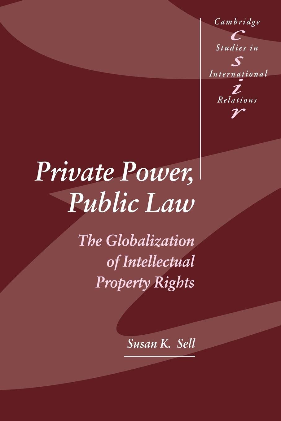 ler totalmente Private Power, Public Law: The Globalization of Intellectual Property Rights: 88