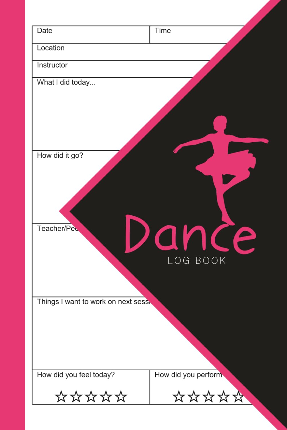 capítulo por capítulo baixar Dance Log Book: 6x9 inches, 110 Pages