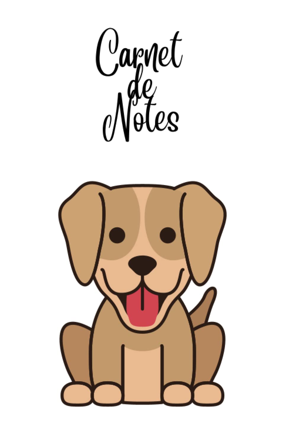 ler totalmente Carnet de notes chien: Cahier de notes design animal chien - 100 pages lignés modernes - Prise de notes agréable - Format 17.7 x 25.4 cm (French Edition)