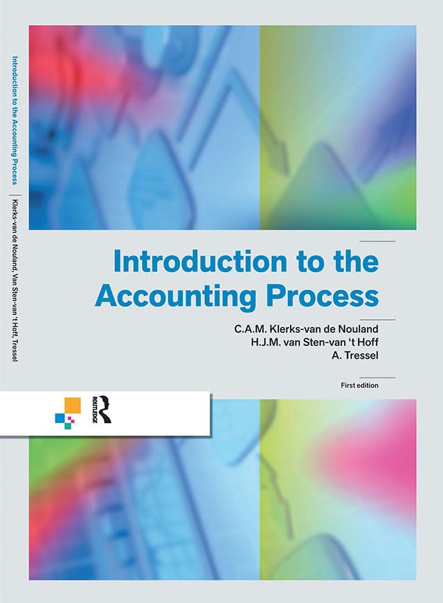 ler totalmente Introduction to the Accounting Process (Routledge-Noordhoff International Editions) (English Edition)