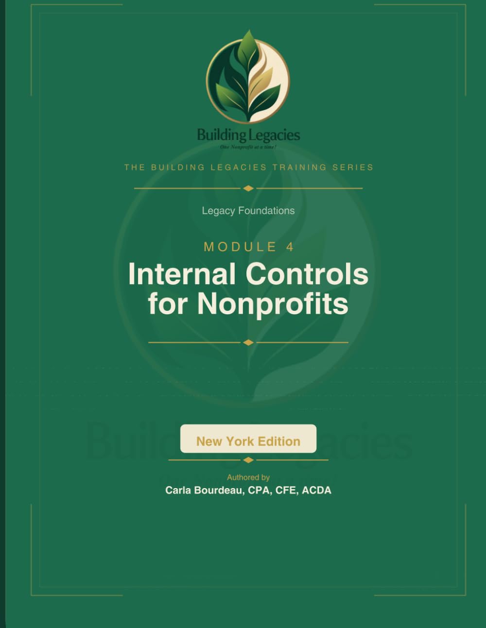 Legacy Foundations Module 4: Internal Controls for Nonprofits: The Quiet Discipline That Protects the Mission (The Building Legacies Training Series New York Edition) baixar livro de graça